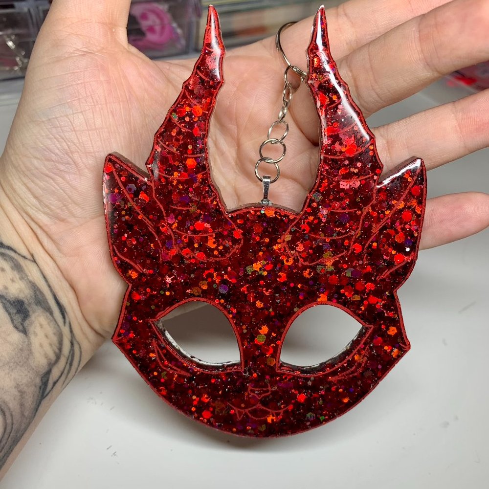 Handmade Kitty Keychain - Picture 3 of 5